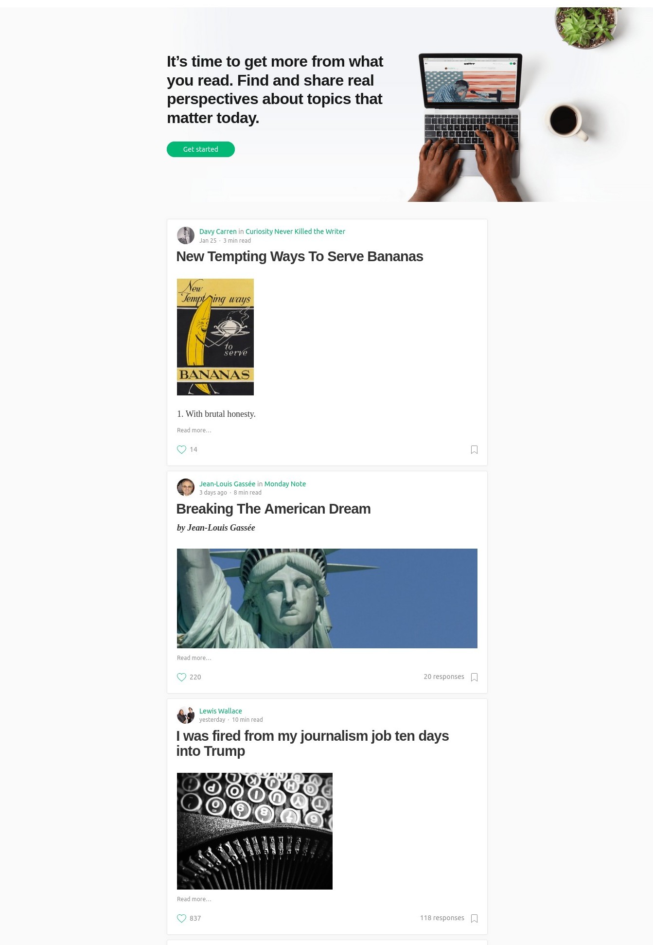 Medium.com in 2015